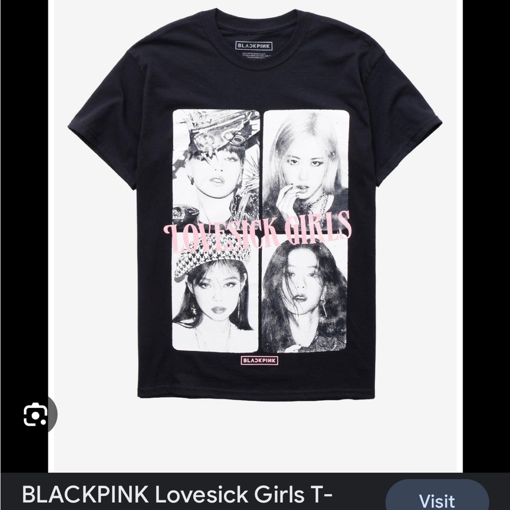 BLACKPINK TSHIRT OFFICIAL MERCH